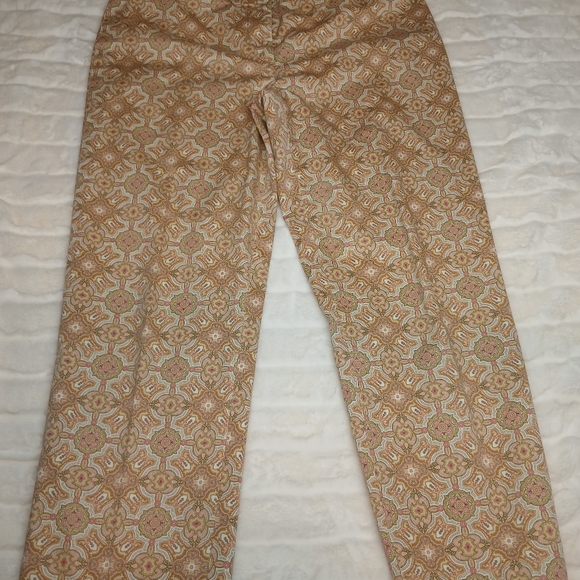 Talbots Pants - Talbots Signature Women's Pants Size 6 | Paisley Medallion Print |